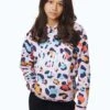 HYPE GIRLS MULTI STAR LEOPARD HOODIE -Hype RTLR 007