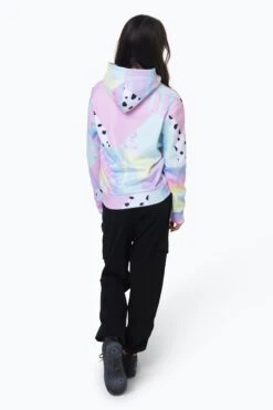 HYPE GIRLS MULTI PASTEL COLLAGE HOODIE -Hype RTLR 009 2