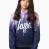 HYPE GIRLS MULTI DARK PASTEL DRIPS HOODIE -Hype RTLR 013