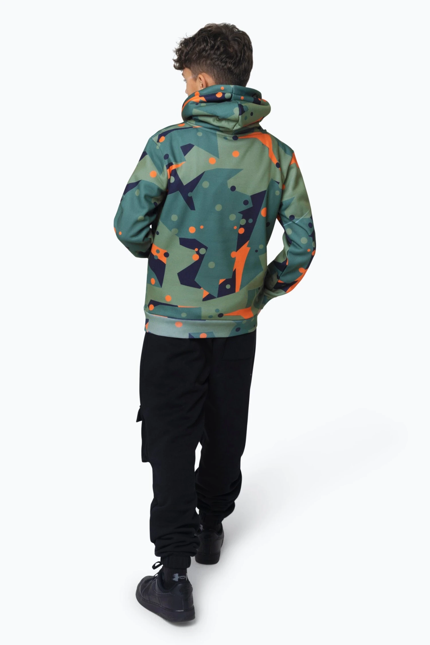 HYPE BOYS MULTI GEO CAMO HOODIE 5 HYPE BOYS MULTI GEO CAMO HOODIE - Image 3