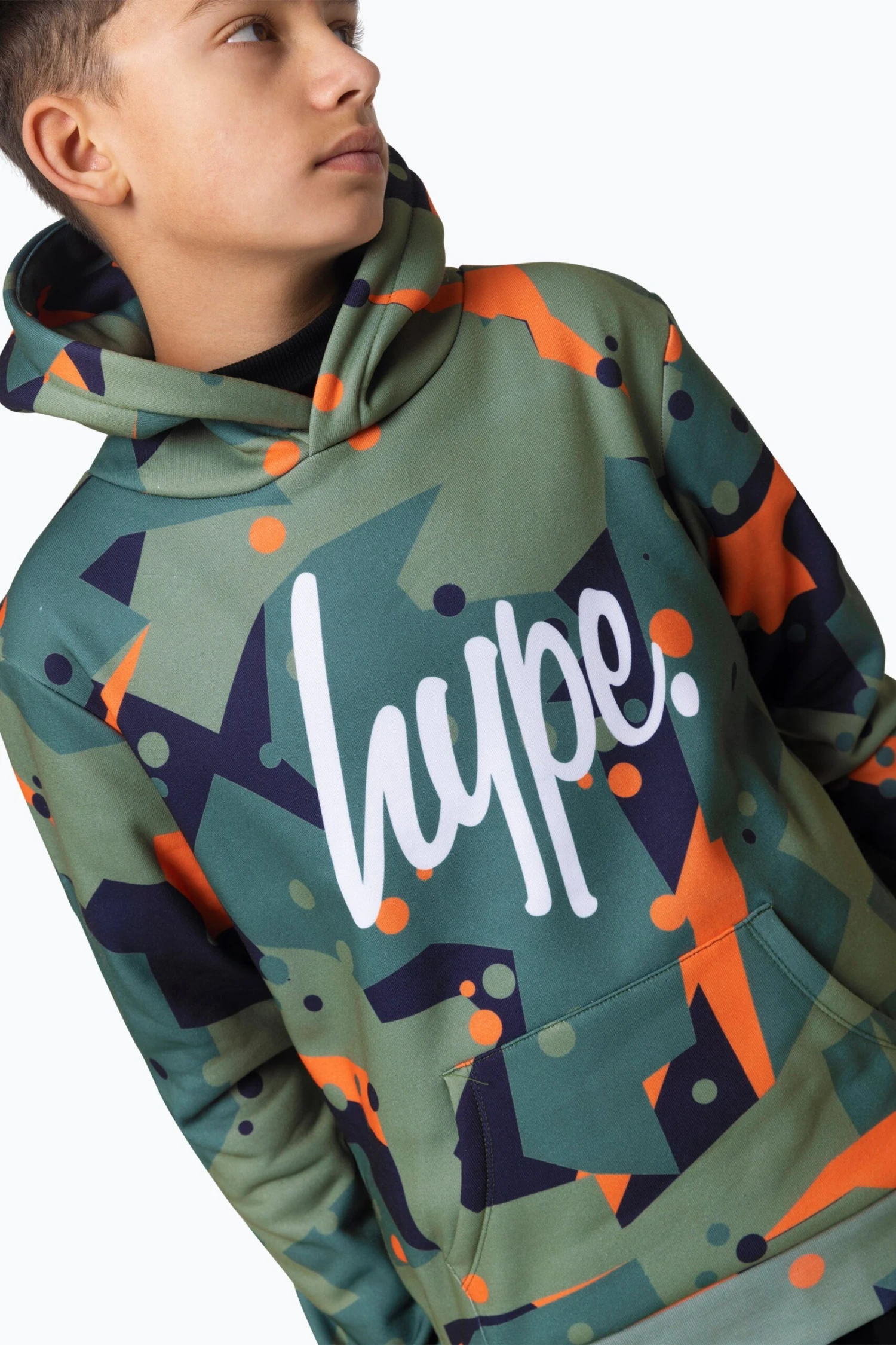 HYPE BOYS MULTI GEO CAMO HOODIE 6 HYPE BOYS MULTI GEO CAMO HOODIE - Image 4