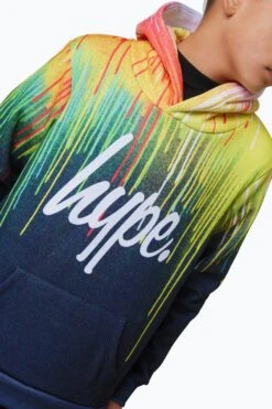 HYPE BOYS MULTI PRIMARY DRIPS HOODIE -Hype RTLR 048 3