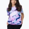 HYPE GIRLS MULTI EVIE CAMO T-SHIRT 2 HYPE GIRLS MULTI EVIE CAMO T-SHIRT -Hype RTLR 056