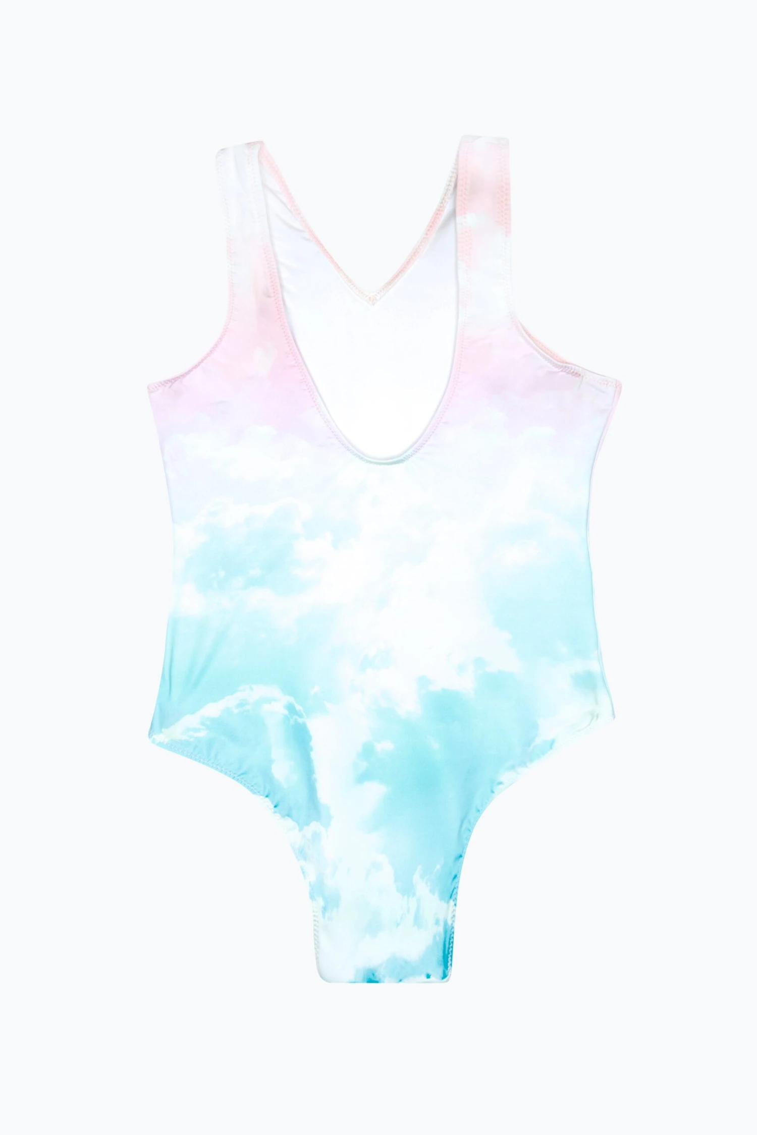 HYPE GIRLS MULTI PASTEL CLOUDS SWIMSUIT 4 HYPE GIRLS MULTI PASTEL CLOUDS SWIMSUIT - Image 2