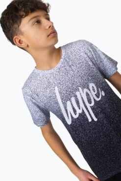 HYPE BOYS MULTI BLACK SPECKLE FADE T-SHIRT 7 HYPE BOYS MULTI BLACK SPECKLE FADE T-SHIRT -Hype RTLR 138 2