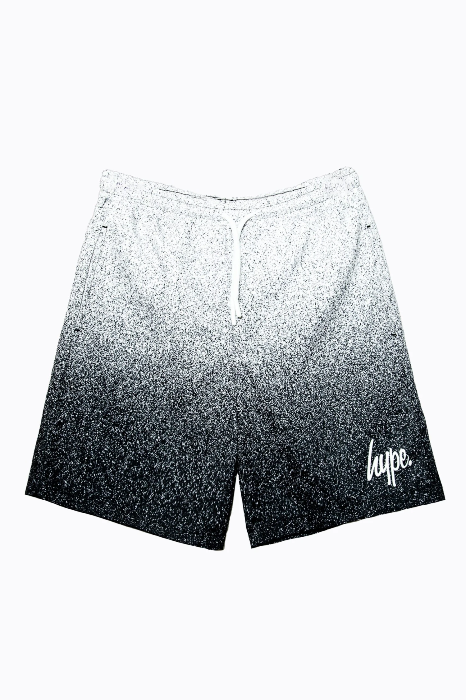 HYPE BOYS MULTI BLACK SPECKLE FADE SWIM SHORTS 3 HYPE BOYS MULTI BLACK SPECKLE FADE SWIM SHORTS