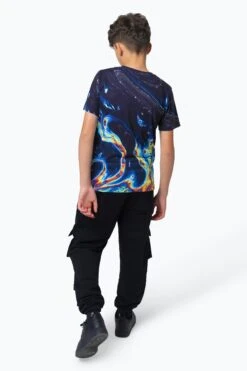 HYPE BOYS MULTI RAINBOW MARBLE T-SHIRT -Hype RTLR 145 2