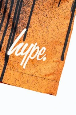 HYPE BOYS MULTI ORANGE DRIPS SWIM SHORTS 7 HYPE BOYS MULTI ORANGE DRIPS SWIM SHORTS -Hype RTLR 149 2