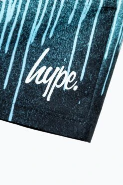 HYPE BOYS MULTI GREEN BLUE DRIPS SWIM SHORTS -Hype RTLR 165 2