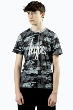 HYPE BOYS MULTI GLOOM CAMO T-SHIRT