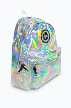 HYPE SILVER HOLOGRAPHIC BACKPACK 16 HYPE SILVER HOLOGRAPHIC BACKPACK -Hype RTLR 203 1