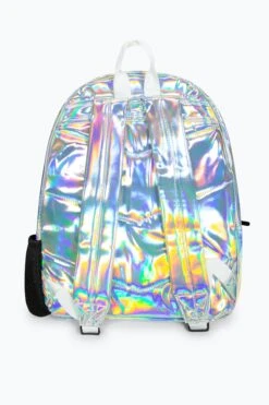 HYPE SILVER HOLOGRAPHIC BACKPACK 17 HYPE SILVER HOLOGRAPHIC BACKPACK -Hype RTLR 203 2