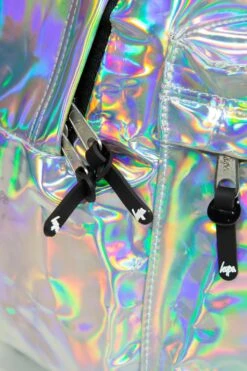 HYPE SILVER HOLOGRAPHIC BACKPACK 20 HYPE SILVER HOLOGRAPHIC BACKPACK -Hype RTLR 203 6
