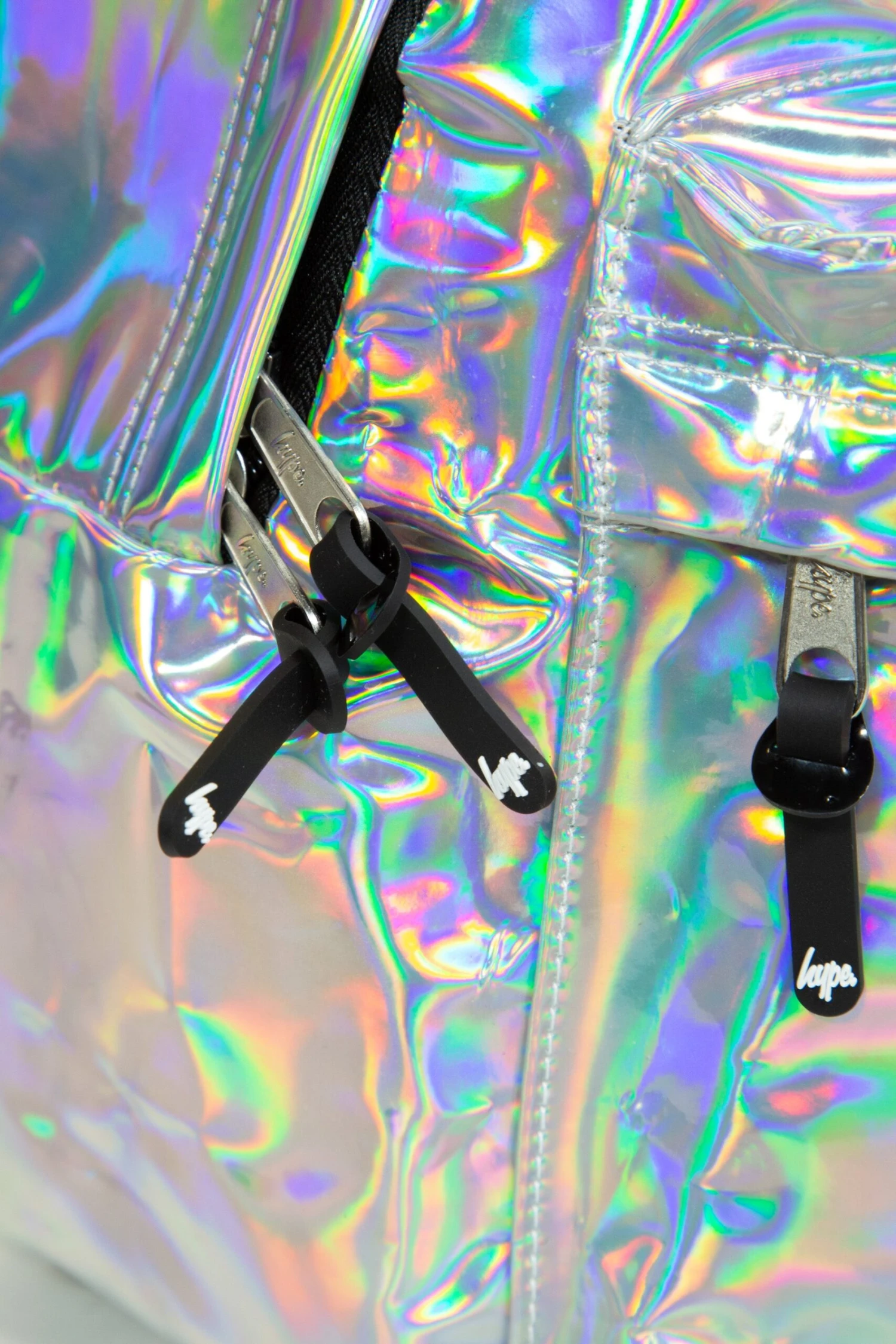 HYPE SILVER HOLOGRAPHIC BACKPACK 9 HYPE SILVER HOLOGRAPHIC BACKPACK - Image 7