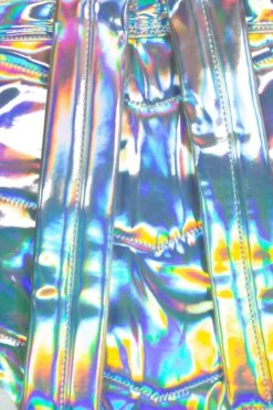 HYPE SILVER HOLOGRAPHIC BACKPACK 21 HYPE SILVER HOLOGRAPHIC BACKPACK -Hype RTLR 203 7
