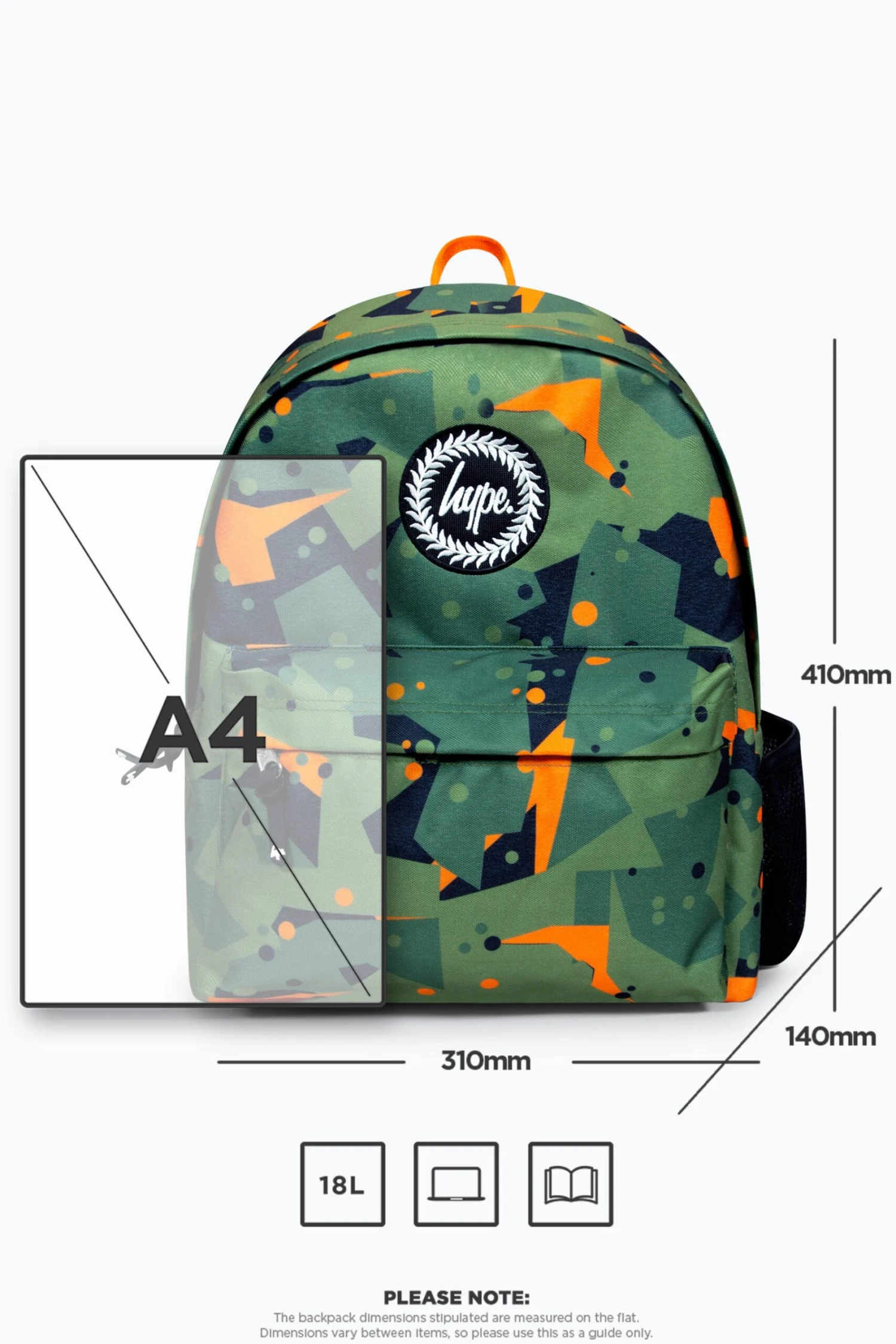 HYPE GEO CAMO BACKPACK 14 HYPE GEO CAMO BACKPACK - Image 12
