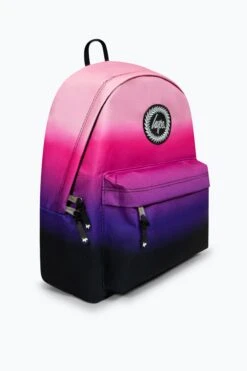 HYPE BLACK PINK & PURPLE GRADIENT BACKPACK -Hype RUBT 002 1