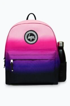 HYPE BLACK PINK & PURPLE GRADIENT BACKPACK -Hype RUBT 002 4