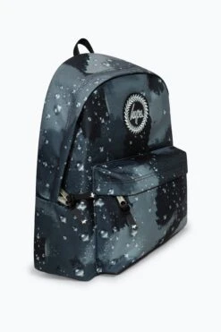 HYPE BLACK RAIN DROP CAMO BACKPACK -Hype RUBT 003 1