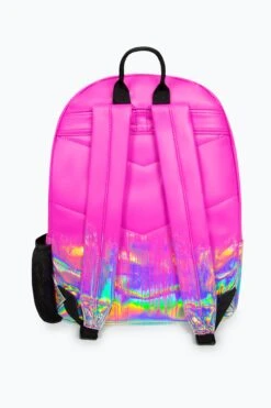 HYPE PINK HOLO DRIPS BACKPACK -Hype RUBT 013 2