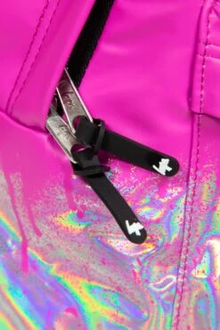HYPE PINK HOLO DRIPS BACKPACK -Hype RUBT 013 6