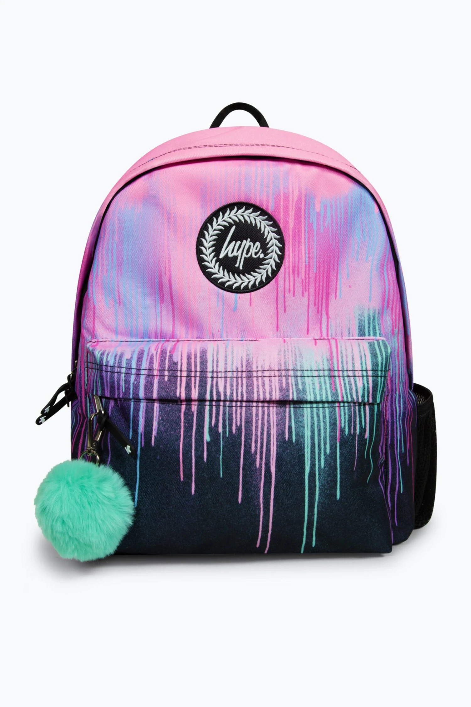 HYPE PINK GRAFFITI DRIPS BACKPACK 2 HYPE PINK GRAFFITI DRIPS BACKPACK
