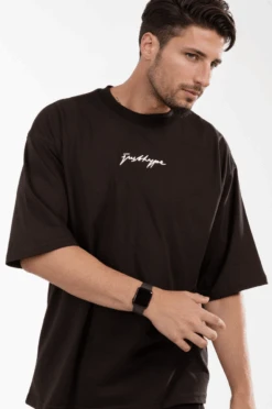HYPE MENS BLACK SCRIBBLE OVERSIZED T-SHIRT -Hype S2RLcFAR4jhQRWOnHAtURg