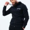 HYPE MENS BLACK SCRIBBLE ZIP HOODIE -Hype SVBS 002