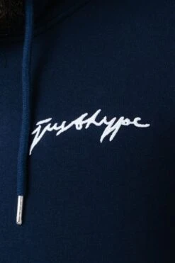 HYPE MENS NAVY SCRIBBLE ZIP HOODIE -Hype SVBS 004 3