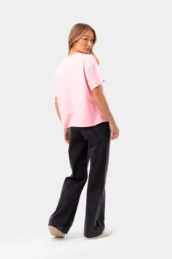 HYPE WOMENS PINK SCRIBBLE T-SHIRT -Hype SVBS 015 2copy