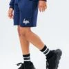 HYPE BOYS NAVY SCRIPT SHORTS -Hype SVBS 027