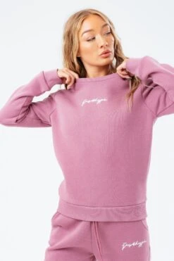 Hype. Dusty Berry Crew Neck Sweatshirt -Hype T26366s3