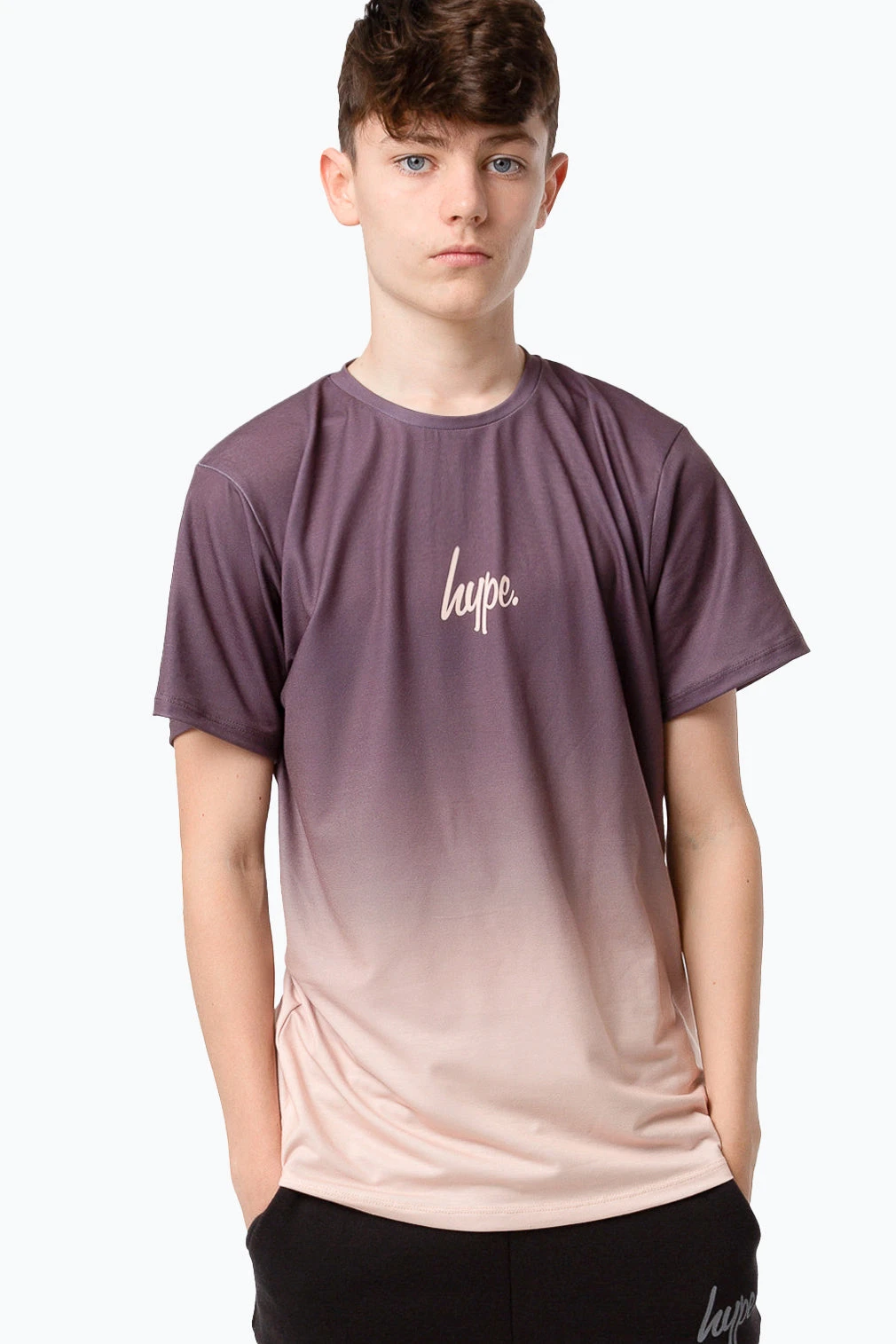 HYPE BOYS KHAKI FADE T-SHIRT 3 HYPE BOYS KHAKI FADE T-SHIRT