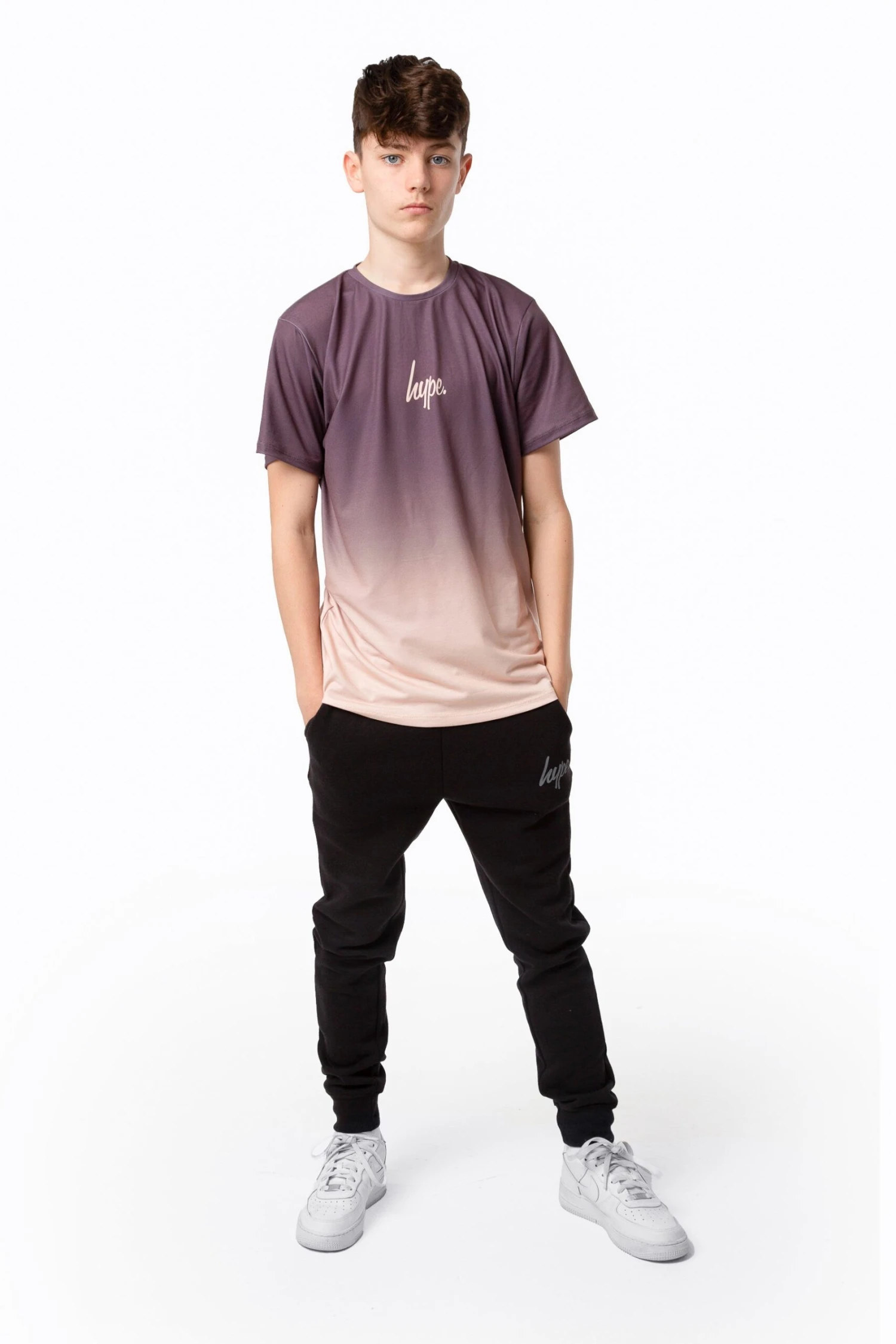 HYPE BOYS KHAKI FADE T-SHIRT 4 HYPE BOYS KHAKI FADE T-SHIRT - Image 2