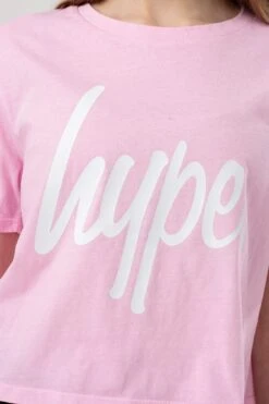 HYPE GIRLS LILAC PINK LEOPARD 3 PACK OF T-SHIRTS -Hype TVAO 041DETAIL