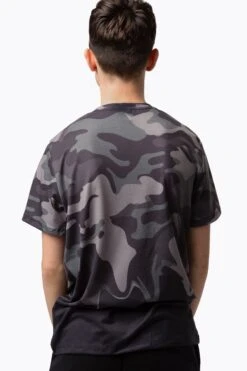 HYPE BOYS KHAKI CAMO DRIP T-SHIRT 9 HYPE BOYS KHAKI CAMO DRIP T-SHIRT -Hype TVAO 6229 1copy