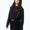 HYPE GIRLS LEOPARD PIPING CROPPED HOODIE 2 HYPE GIRLS LEOPARD PIPING CROPPED HOODIE -Hype TVAO 6302
