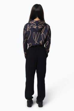 HYPE GIRLS BROWN SCRIBBLE HEART HOODIE 8 HYPE GIRLS BROWN SCRIBBLE HEART HOODIE -Hype TVAO 6303 2