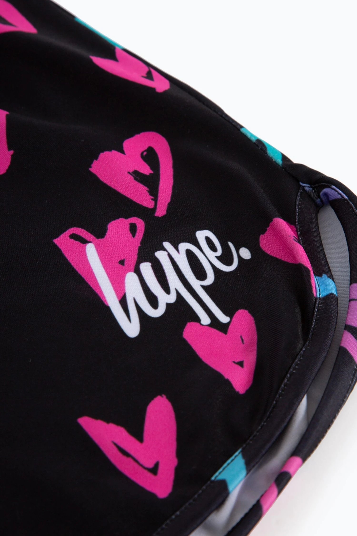 HYPE GIRLS SCRIBBLE HEART PINK SCRIPT SHORTS 11 HYPE GIRLS SCRIBBLE HEART PINK SCRIPT SHORTS - Image 9