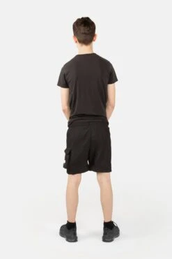 HYPE BOYS BLACK LIGHTWEIGHT POCKET SHORTS 10 HYPE BOYS BLACK LIGHTWEIGHT POCKET SHORTS -Hype TVCB 6095 3