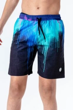 HYPE BOYS NEON DRIPS SWIM SHORTS