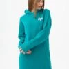 HYPE GIRLS TEAL LONGLINE SCRIPT SIDE SLIT HOODIE 2 HYPE GIRLS TEAL LONGLINE SCRIPT SIDE SLIT HOODIE -Hype TWAO 1008 1
