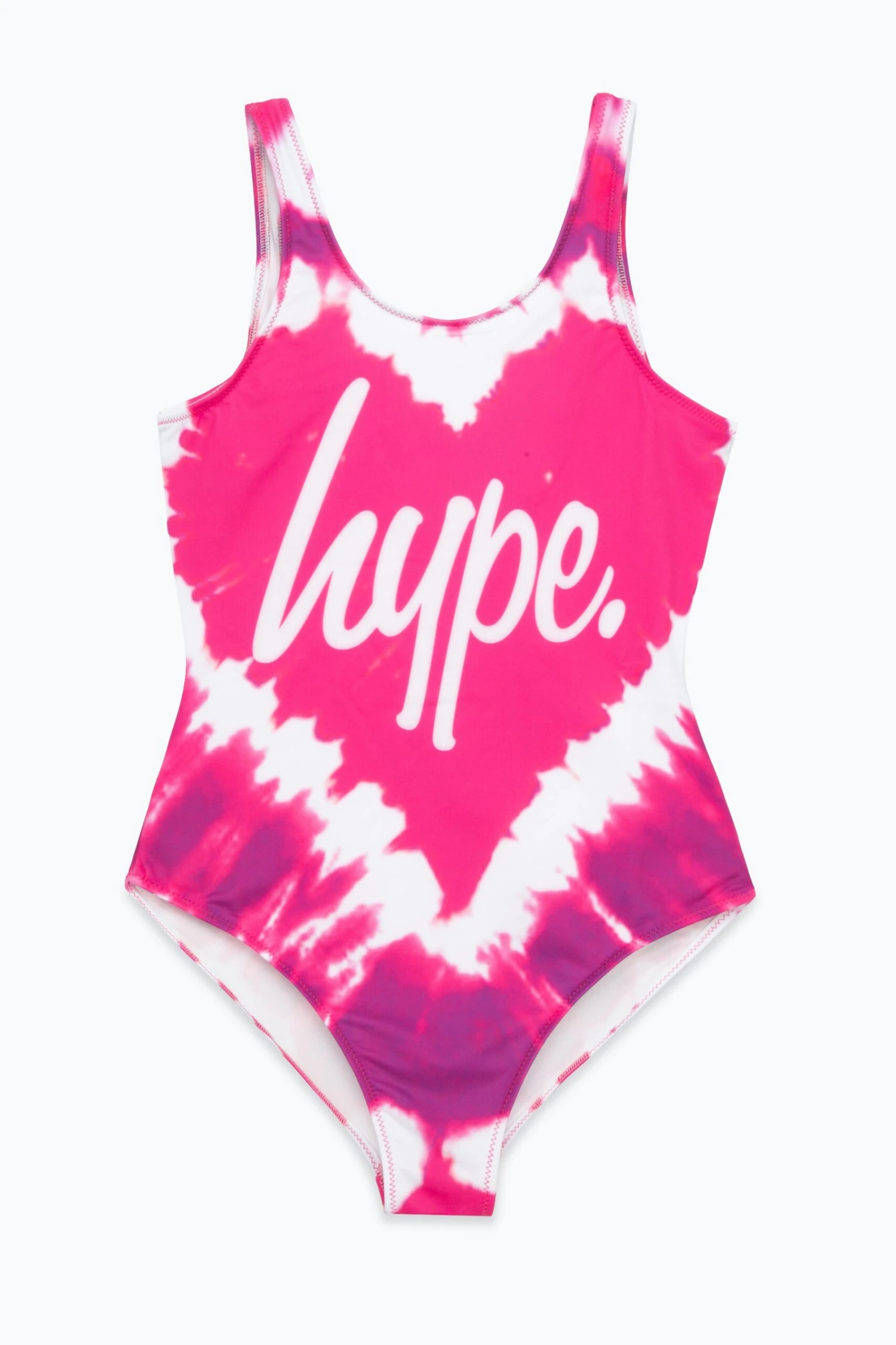 HYPE GIRLS PINK TIE DYE HEART SWIMSUIT 3 HYPE GIRLS PINK TIE DYE HEART SWIMSUIT