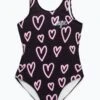 HYPE GIRLS PINK HEART SWIMSUIT -Hype TWAO 2291
