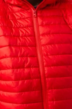 HYPE RED MEN'S PUFFER JACKET -Hype TWAO 375 DETAIL 1