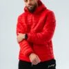 HYPE RED MEN'S PUFFER JACKET