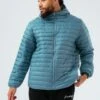 HYPE BLUE MEN'S PUFFER JACKET