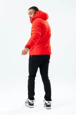 HYPE RED LUXE PADDED MEN'S JACKET -Hype TWAO 380 2