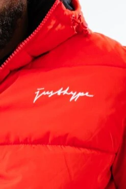 HYPE RED LUXE PADDED MEN'S JACKET -Hype TWAO 380 4
