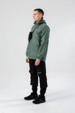HYPE KHAKI SHOWERPROOF STYLE MEN'S JACKET -Hype TWAO 385 5